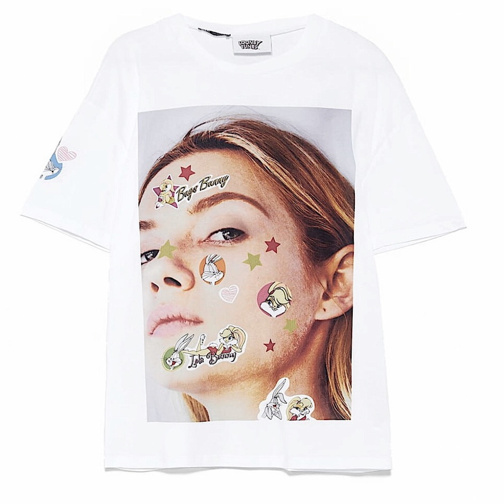 Zara Bugs Bunny Graphic Tee